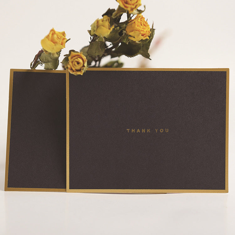 Quartet Bronzing Border Business Petite carte