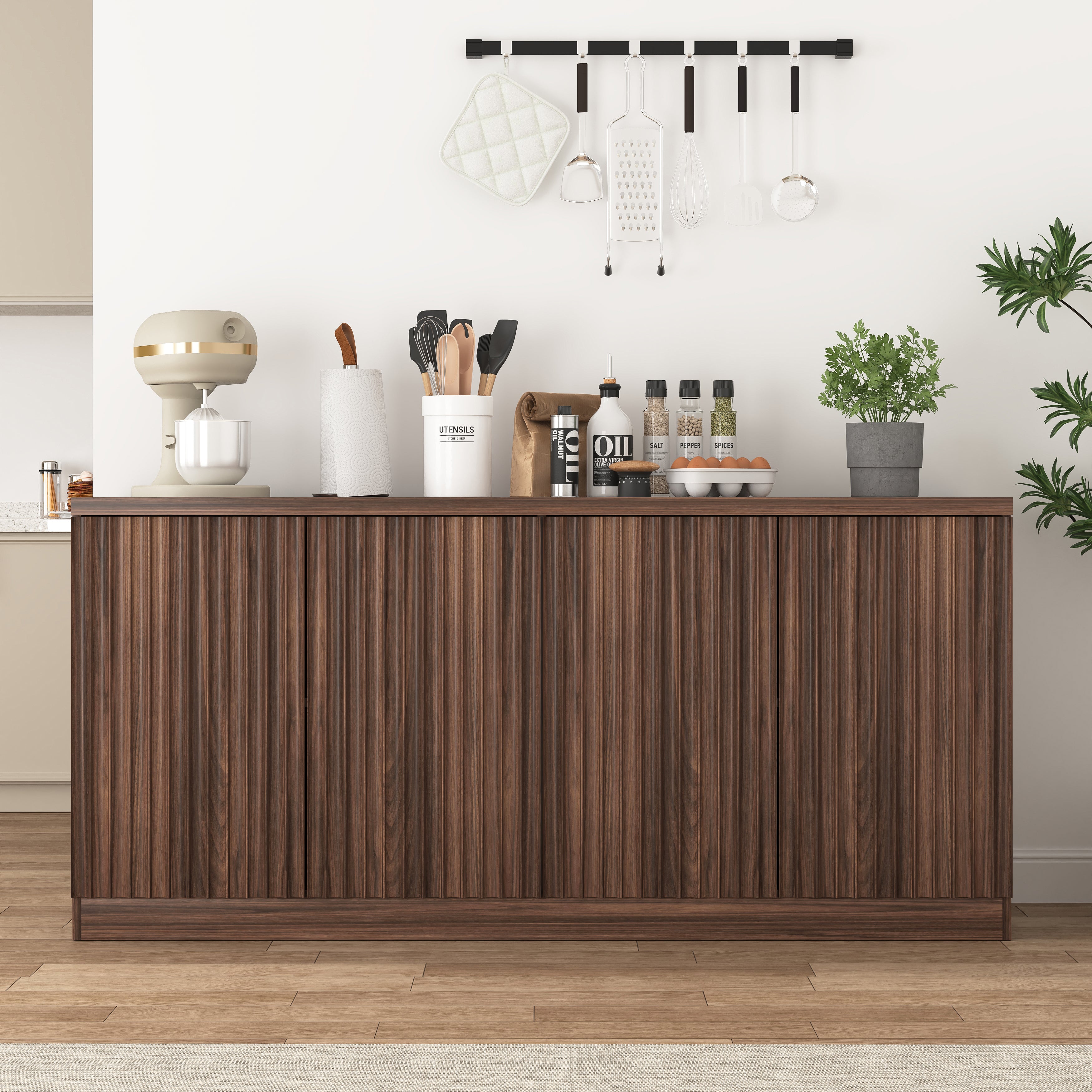 Armoire à buffet avec rangement