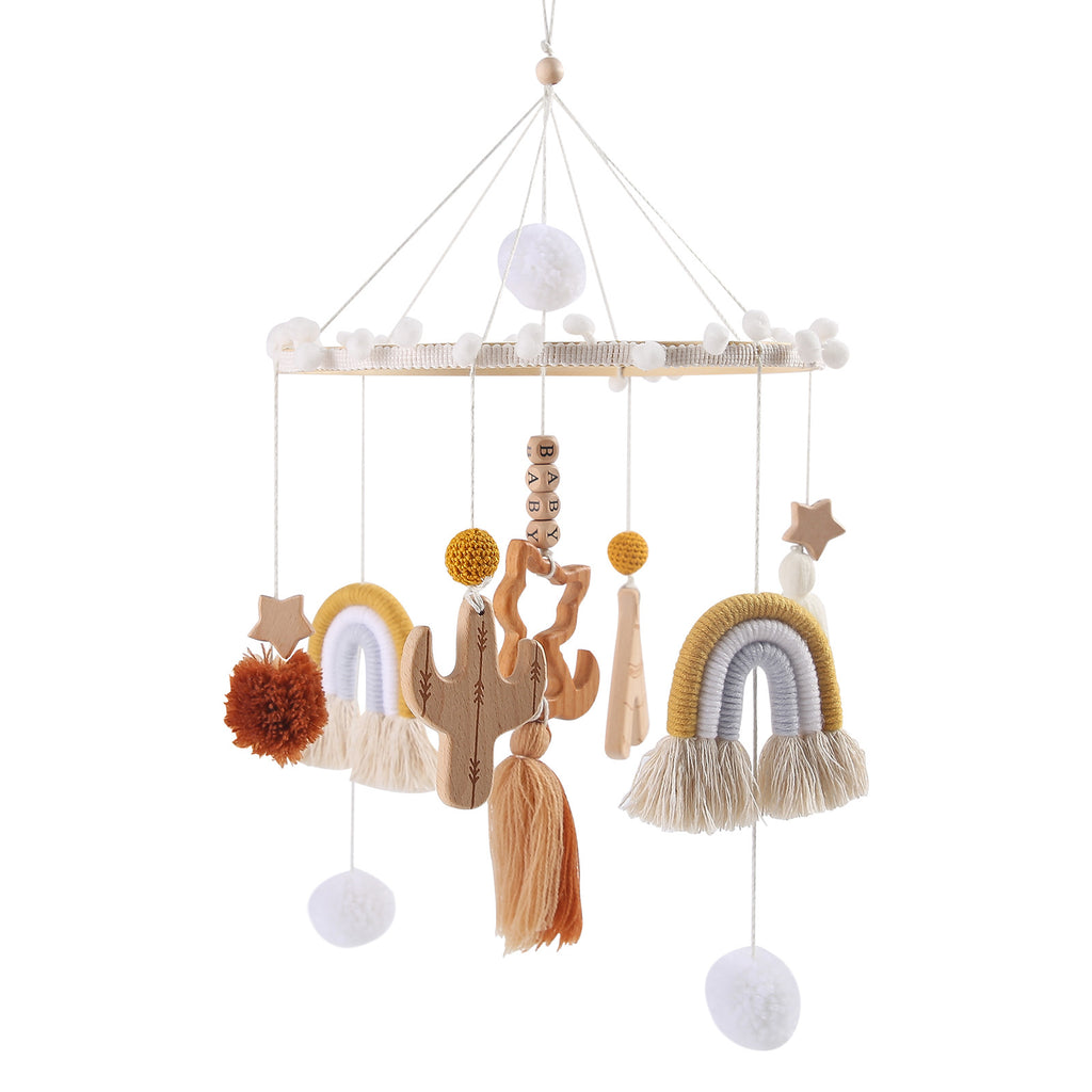 Cute Rainbow Bed Bell Newborn Room Decoration