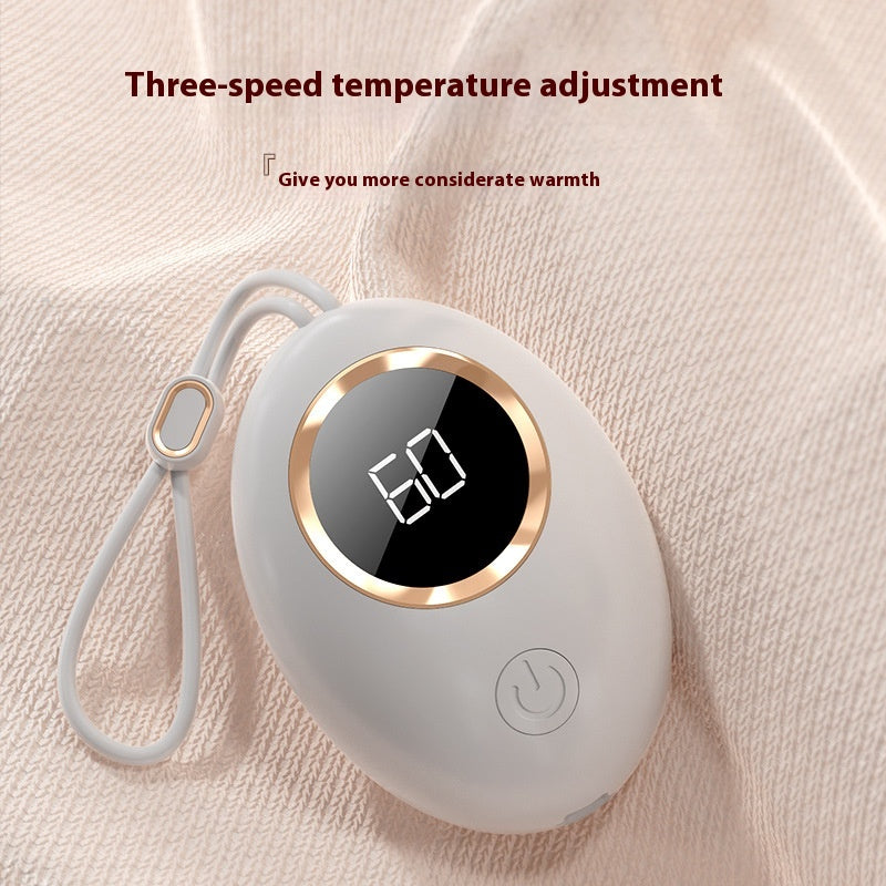 Hand Warmer Power Bank Usb Affichage numérique Portable Mini plaque chauffante