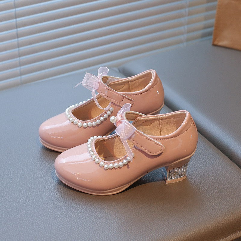 Summer Girls Block Talon Chaussures Princesse
