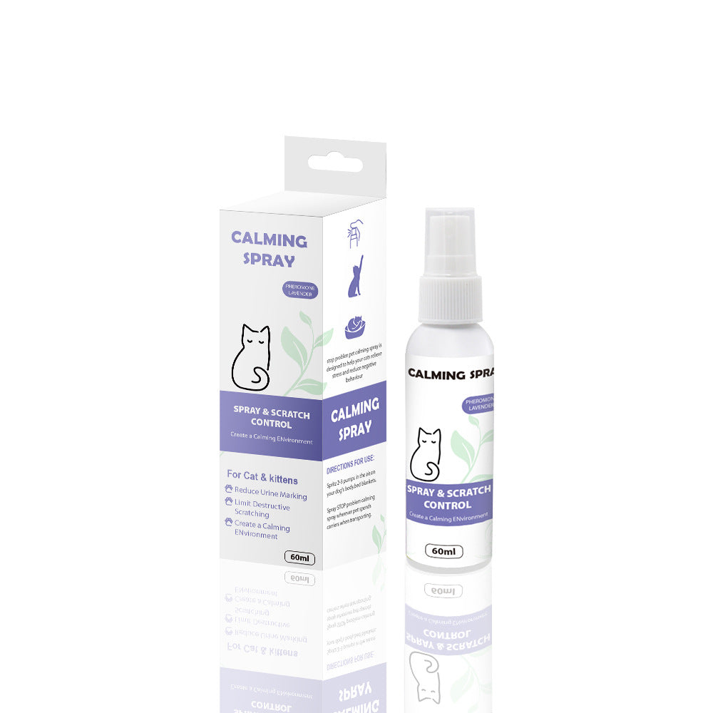 Huile biologique Formule Anxiety Relief Pet Calm Spray