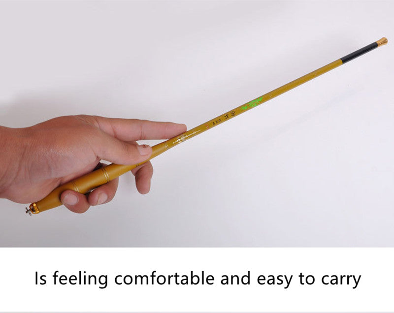Pocket Super Court Section Pêche Rod Carbon Super Light