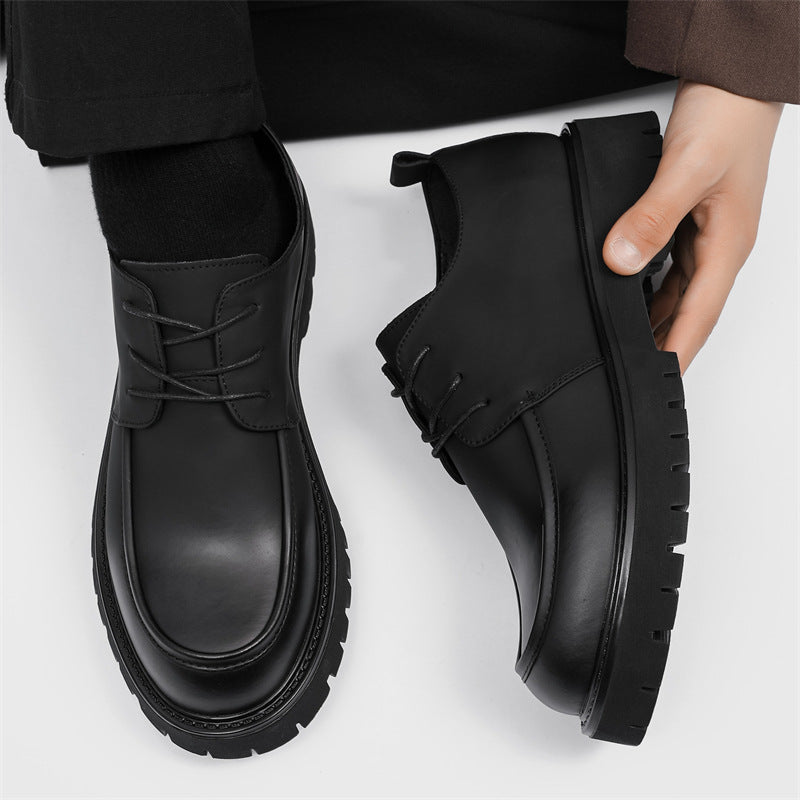 Spring And Autumn Business Chaussures en cuir britannique