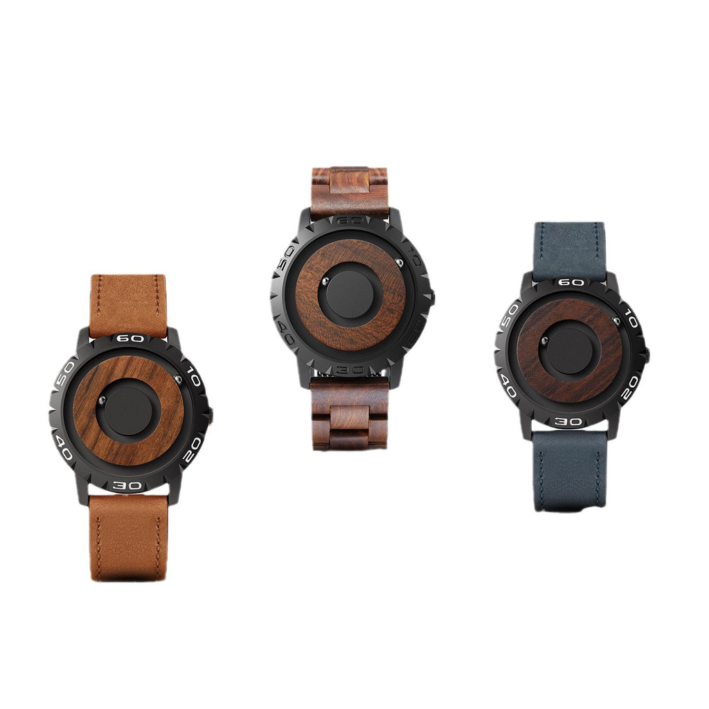 Boule magnétique personnalisé Montre de journal créatif