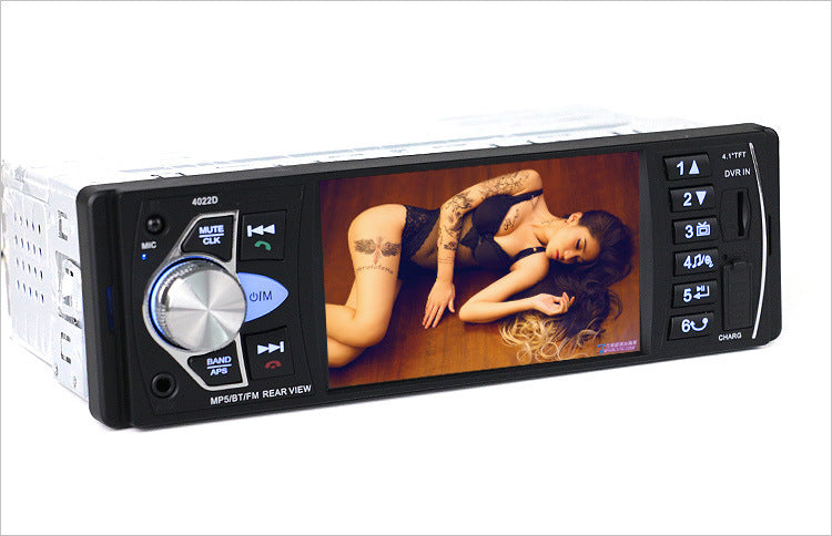 4.1 pouces haute définition grand écran Bluetooth mains libres voiture lecteur MP5