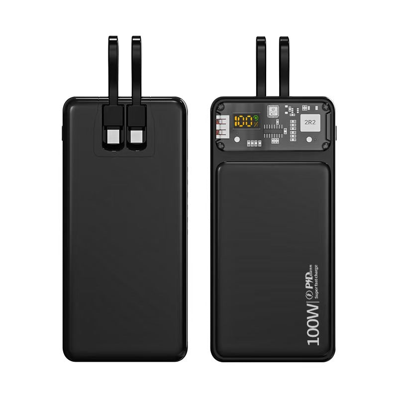 66W Super Fast Charge Power Bank 20000 Mah grande capacité