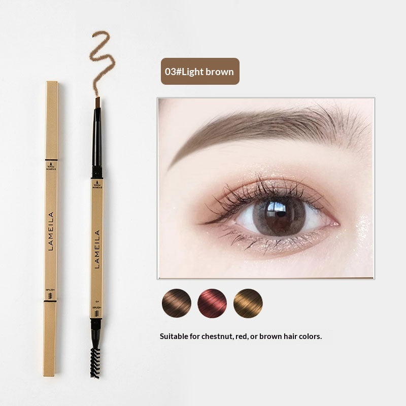 L'eau et la preuve de la sueur Crayon de sourcils ultra fin
