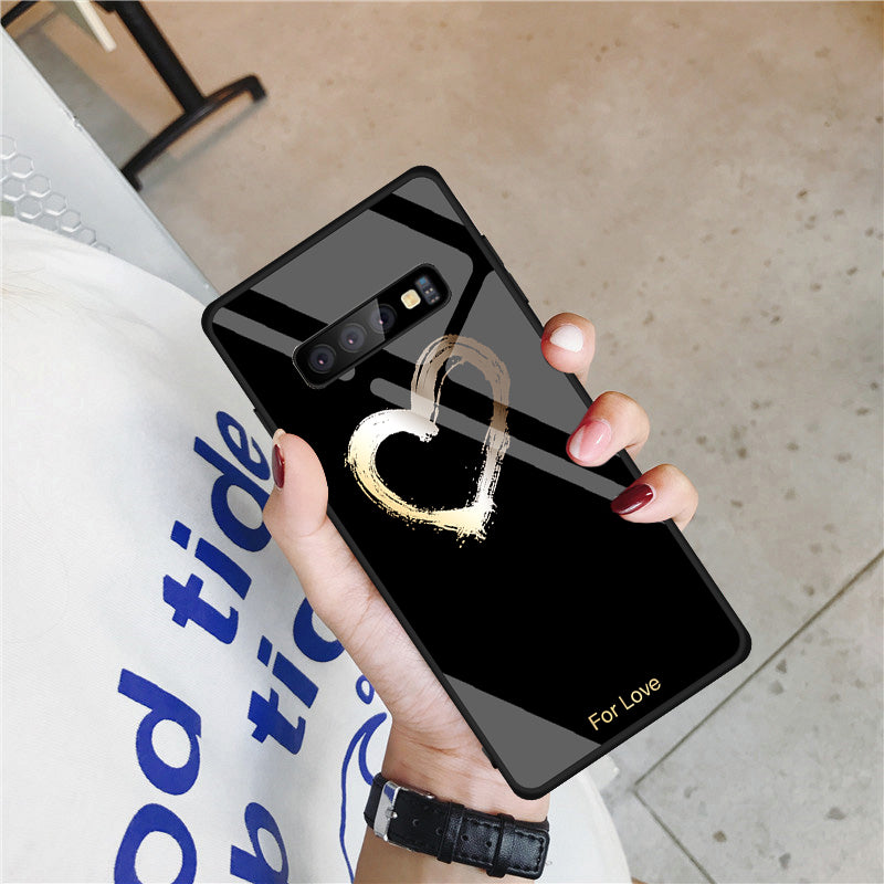 Étui téléphonique en verre teinté