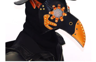 Steampunk Plague Beak Masquerade Party Masque Tête Femme