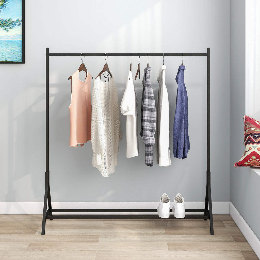 Garment Rack Hanger autoportant Multi-fonctionnel Single pole Chambre Vêtements Rack Bedroo