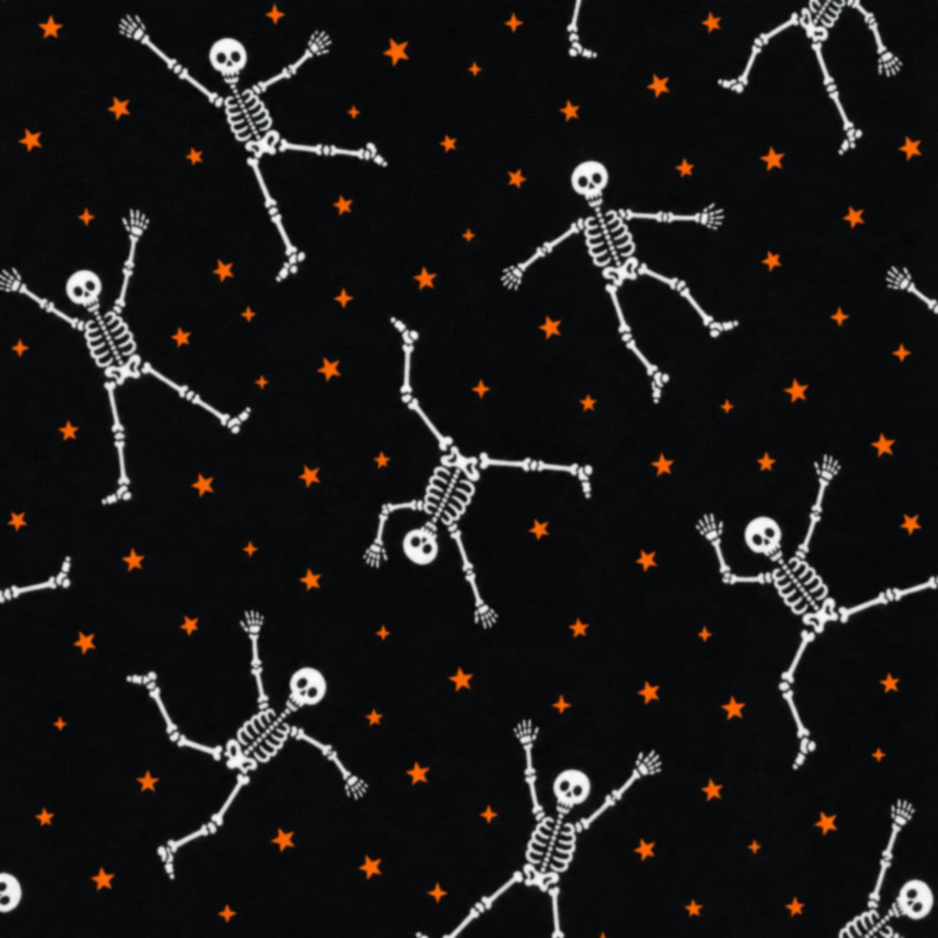 Halloween Lounge Lancer la couverture nuit danser Skeletons 60 X 70 pouces