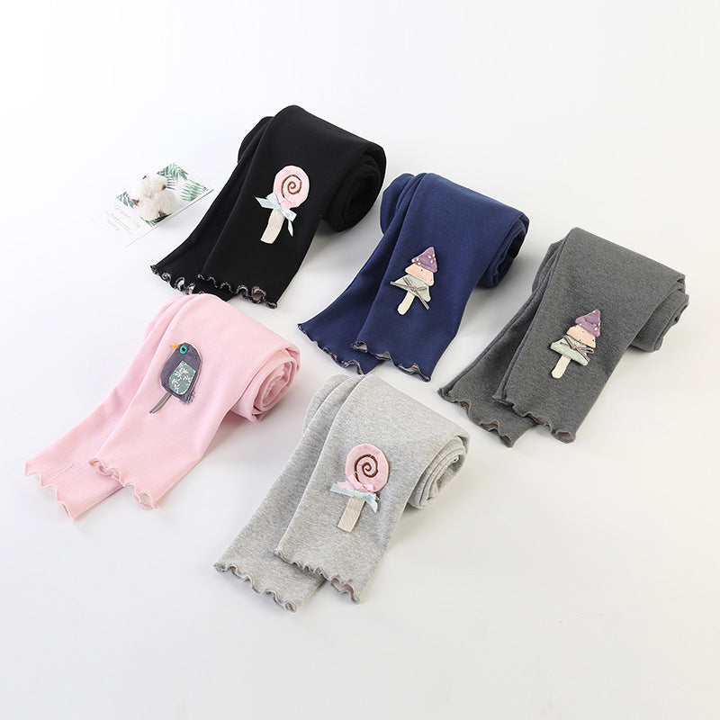 Sous-vêtements doux rembourrés Ruffled Fleece Lined Chaud Garder les pantalons minces