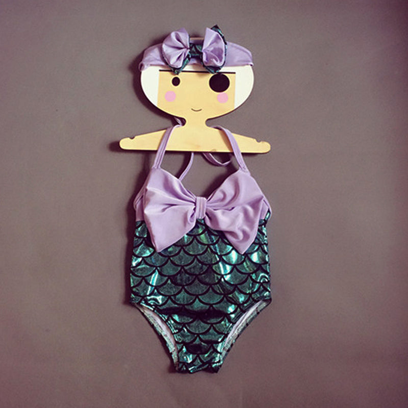 Filles bikini princesse jupe maillot de bain