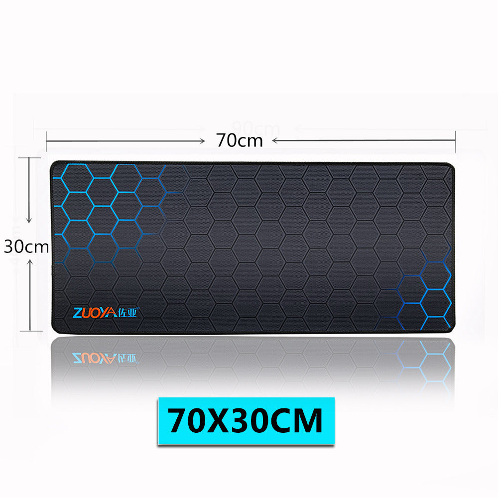 ZUOYA Gaming Mouse Pad Keyboard Pad Table Mat de grande taille surverrouillage en caoutchouc naturel