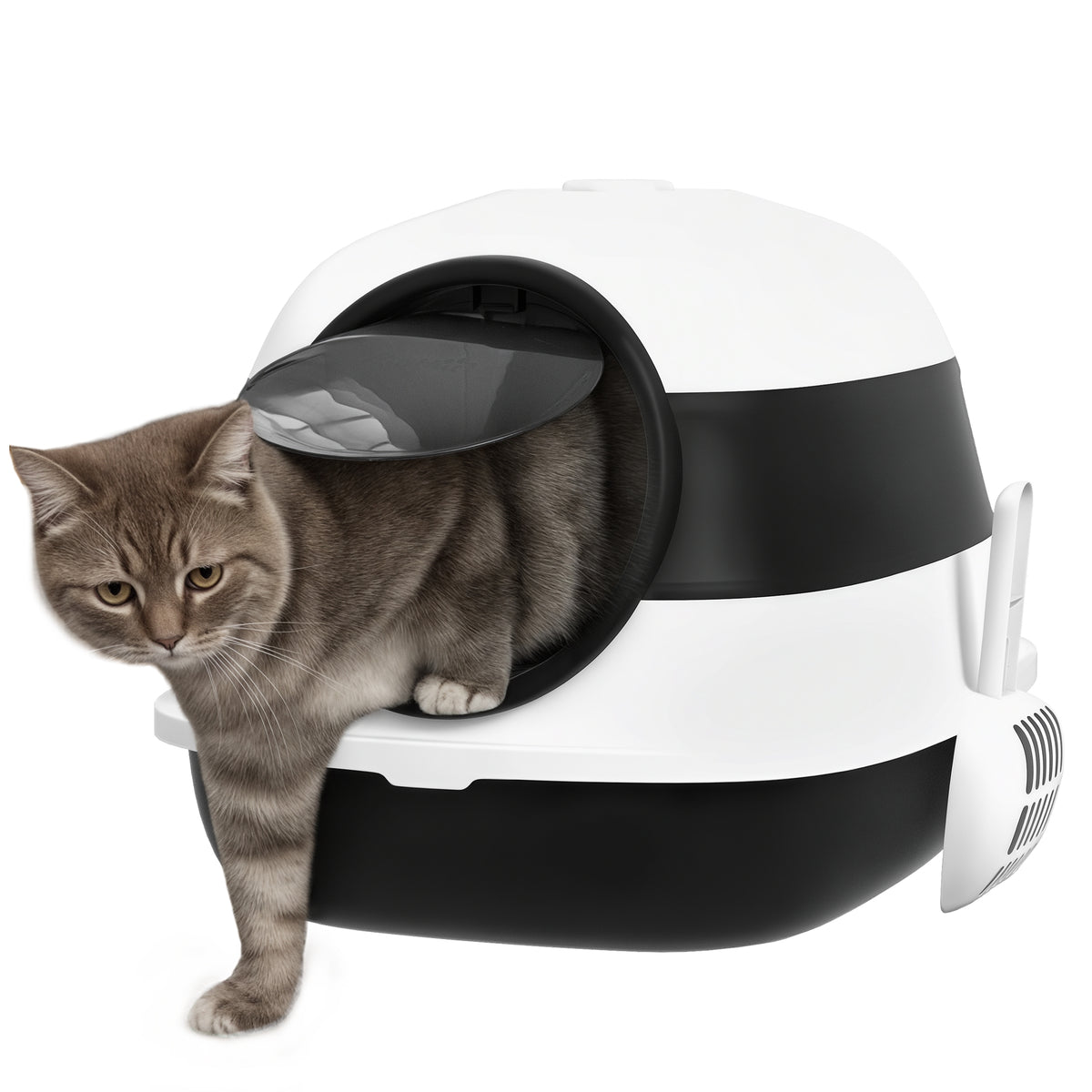 Litière pliable pour chat avec lit