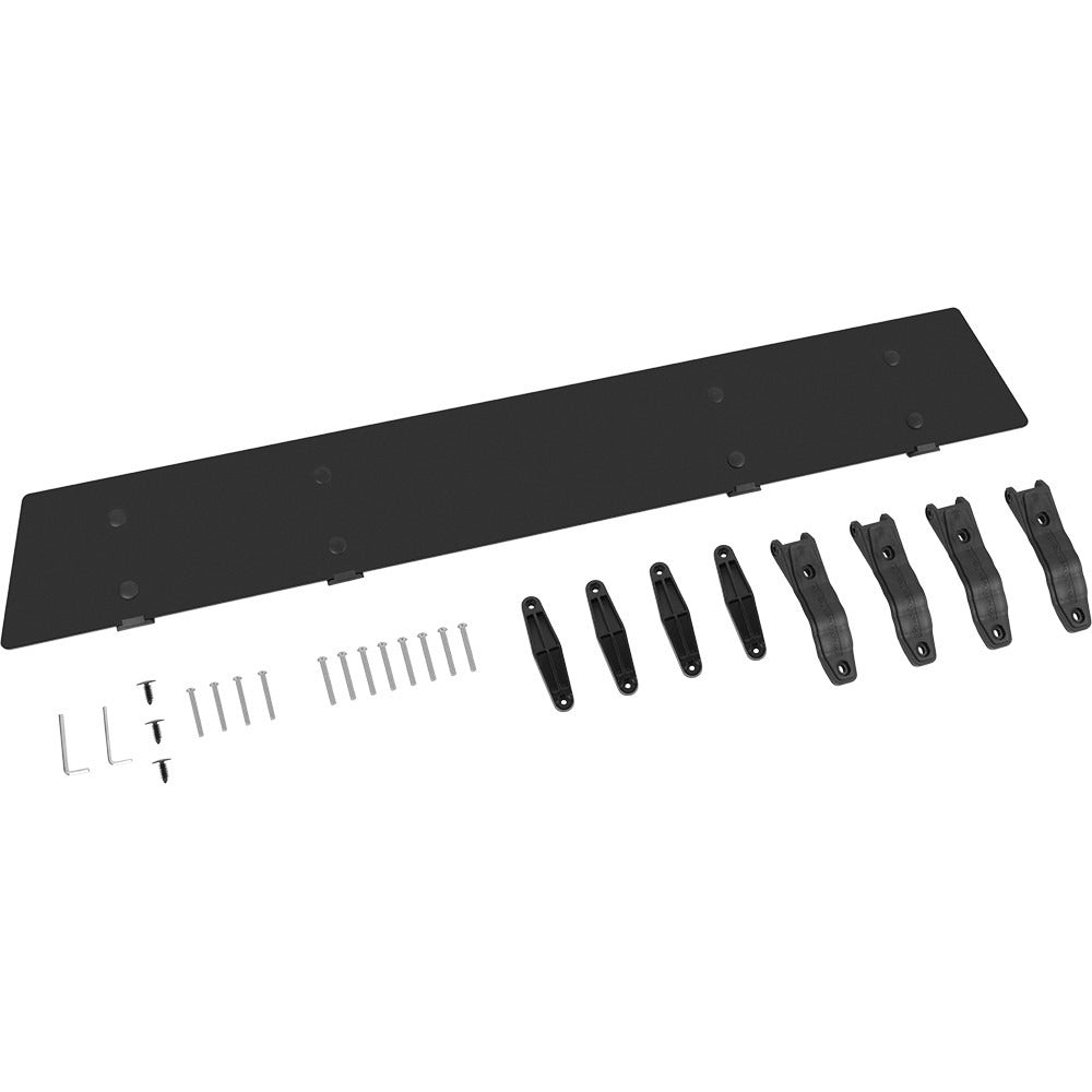 Universally Mount Fit Rooftop 106cm CrossBar Wind Fairing Air Deflector Kit