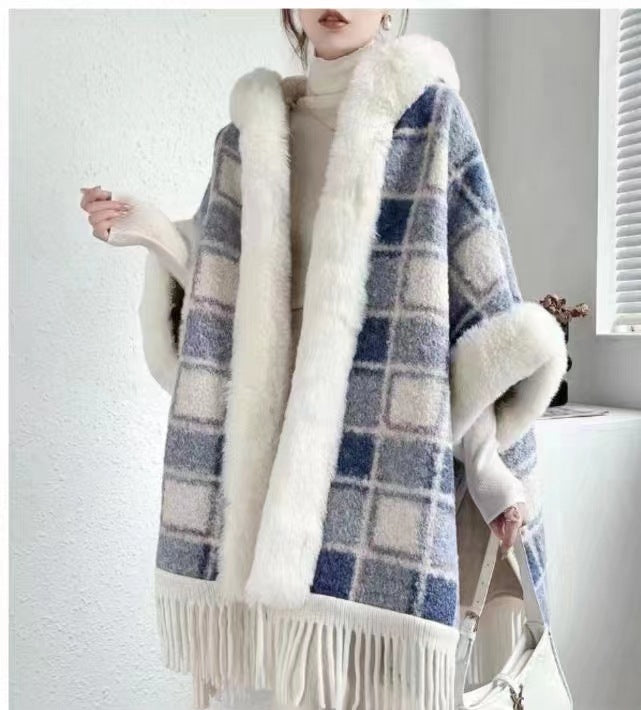 Cloque à capuche d'hiver Châle doublée de polaire et extra-épais dernier style