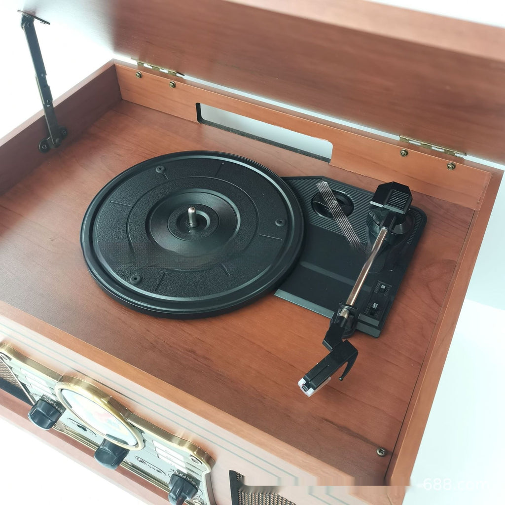 Accueil Minimalist Retro Vinyl Record Player