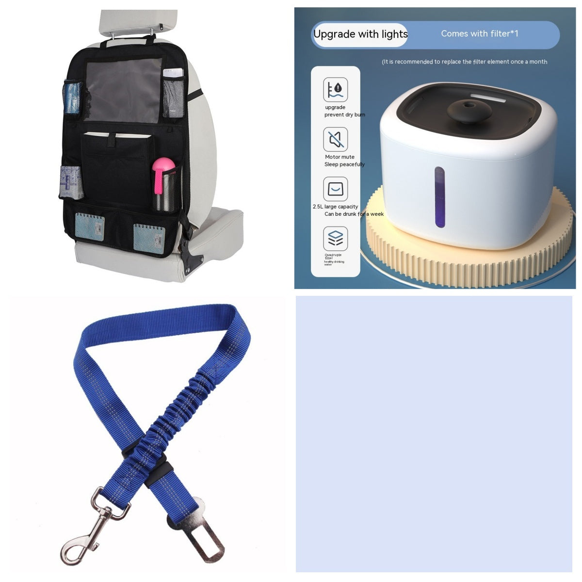 Distributeur d'eau intelligent pour animaux de compagnie Circulation automatique