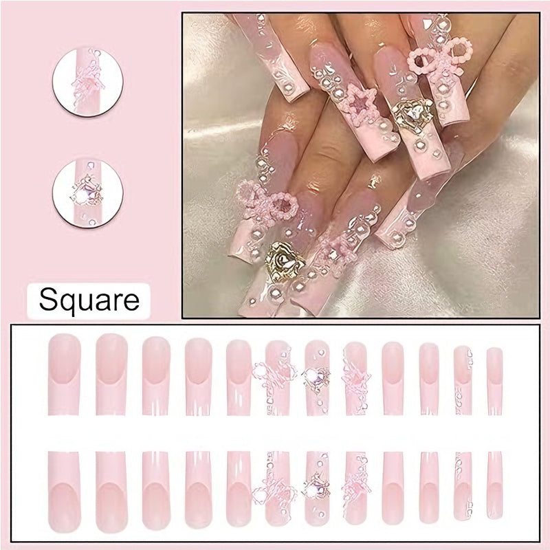 24 PCS Bowbowknot Nail Art