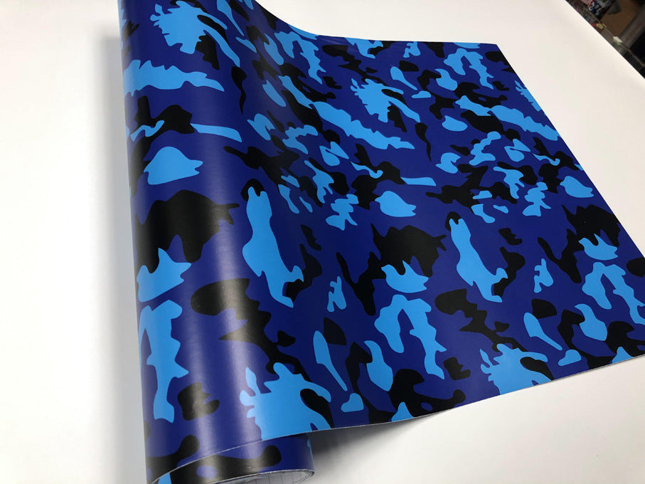 Car Corps Colorful Auto Film Camouflage Feuilles de film Stickers Graffiti Cartoon