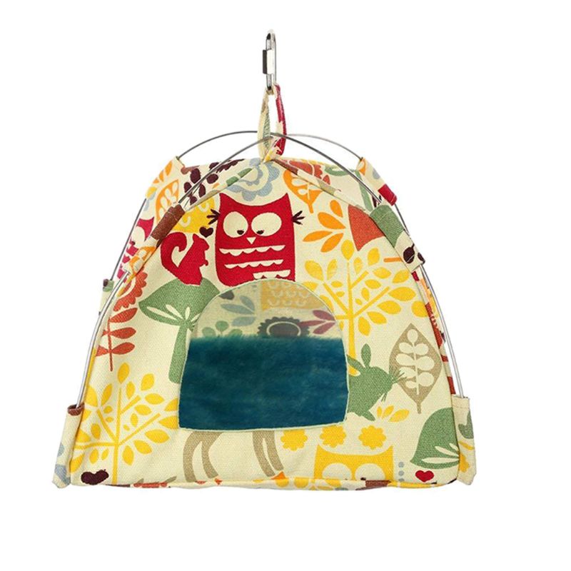 Toile suspendue Tente de perroquet Cage Pet Universal Bird Tente Hammock Petit nid d'animaux
