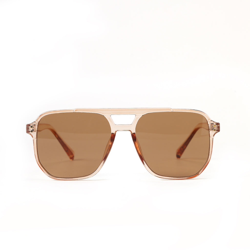 Lunettes de soleil carrées à double faisceau de mode pour femmes