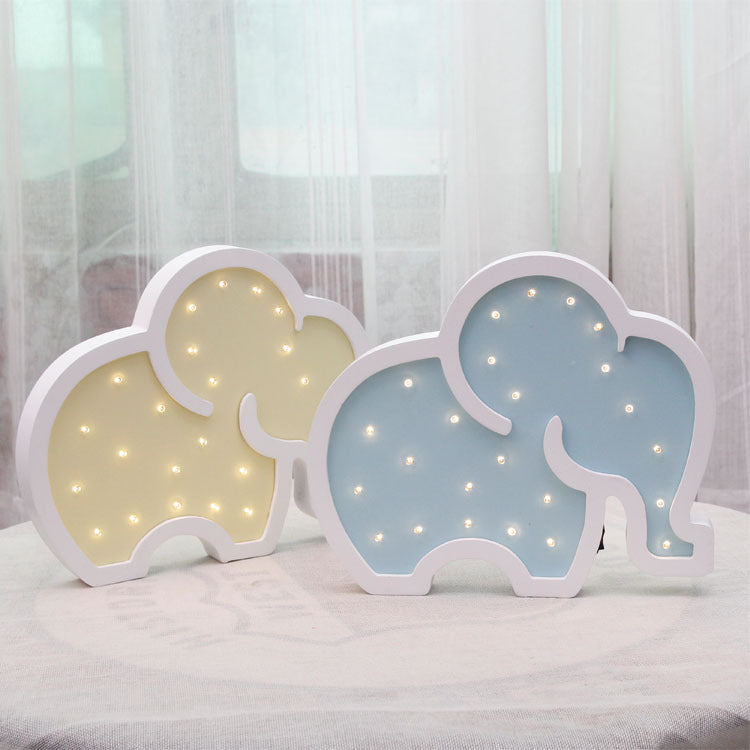 Bébé éléphant LED lumière de nuit
