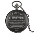 Engraved Commemorative Sale Quartz Pocket Watch