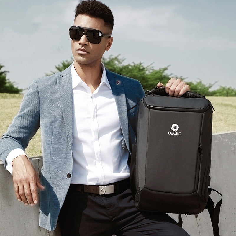 Sac de voyage multifonctionnel extérieur étanche Sac à dos pour ordinateur portable de 17 pouces