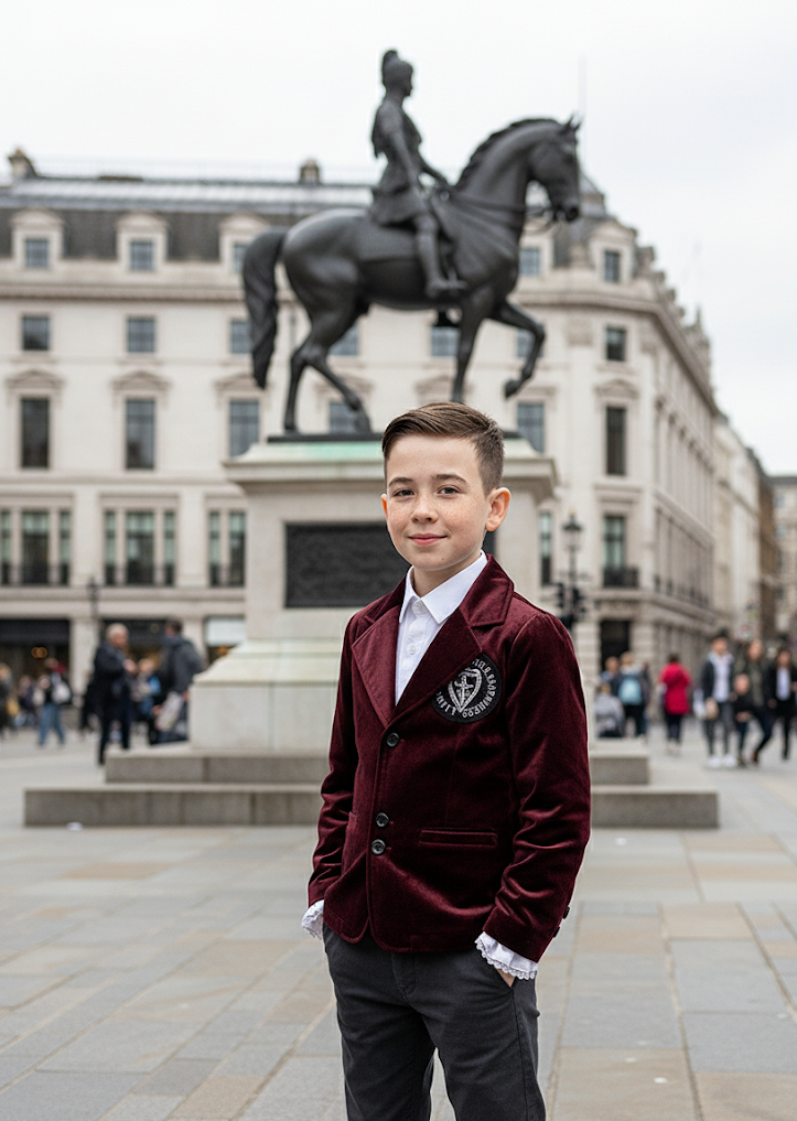 Garçon costume formel anniversaire Veste de fête Velvet Blazer vin rouge 3-7y Slim Fit