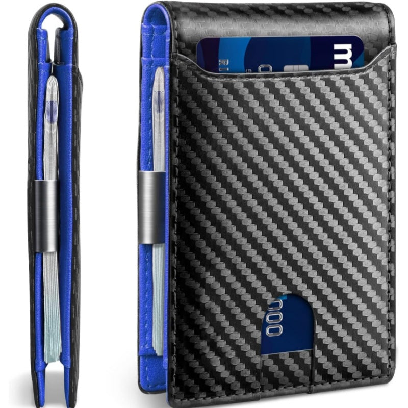 Flip double portefeuille ultra-fin pour hommes