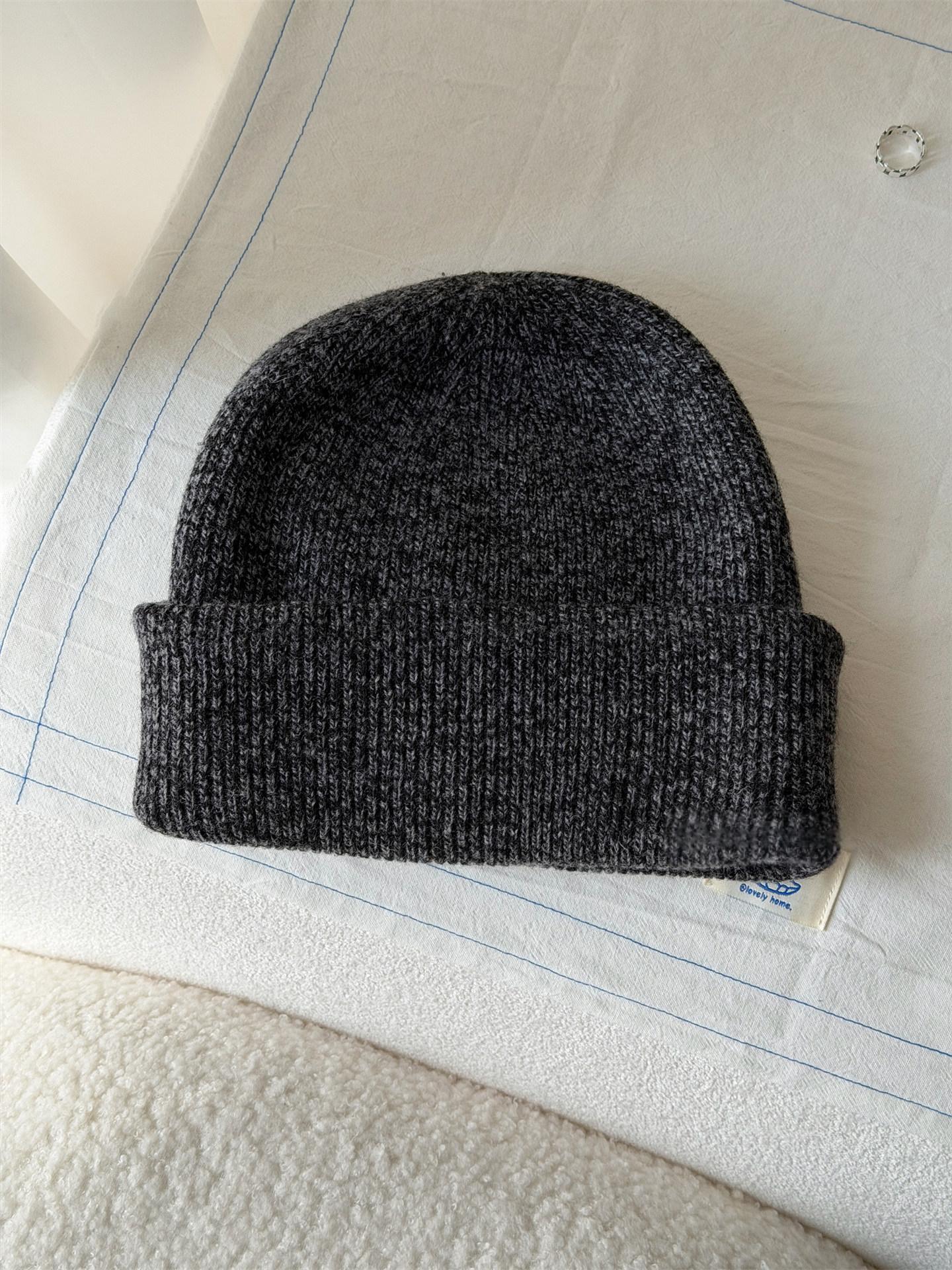 Bonnet en double couche pour femmes - Chapeau chaud d'hiver doux stretchy pour temps froid Outdo