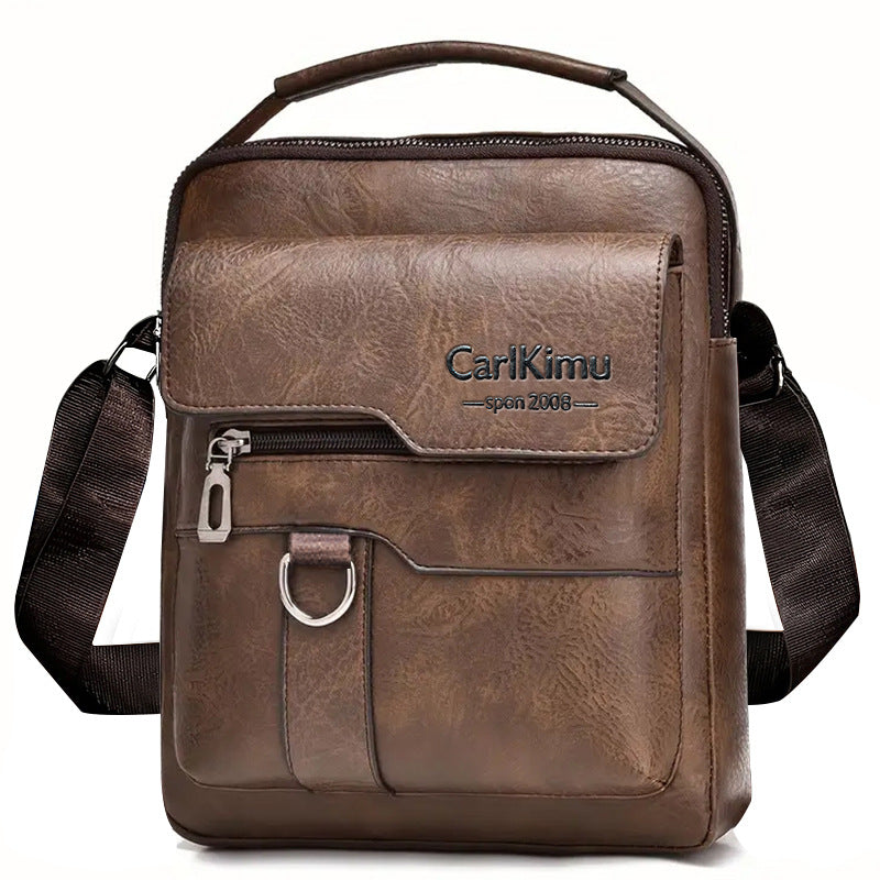 Hommes Epaule High-End Business Crossbody Sac Vintage Satchel