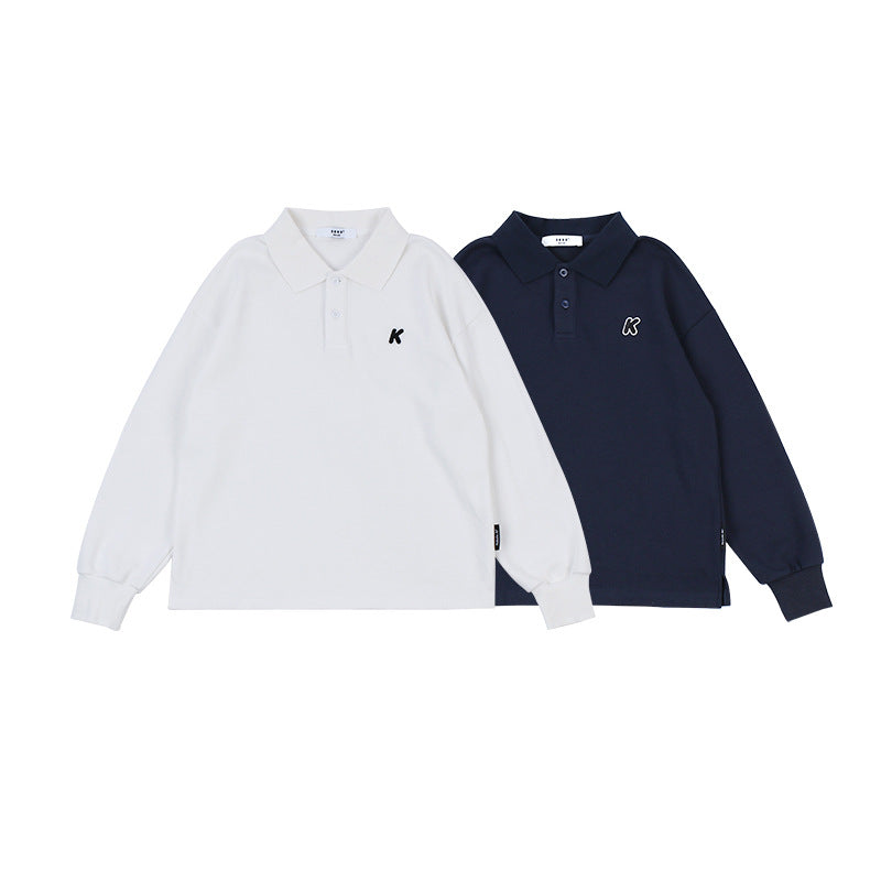 Chemise de polo pour enfants de style japonais