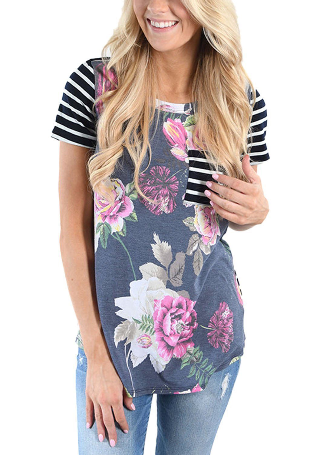 Allaitement d'été Tops Vêtements de maternité