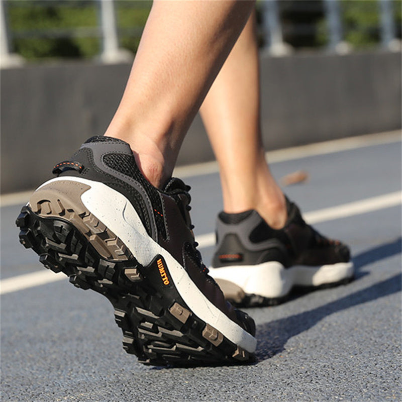 Hommes et femmes Respirant Coussin résistant à l'usure Non-dérapant Léger Sports Sho Low-top