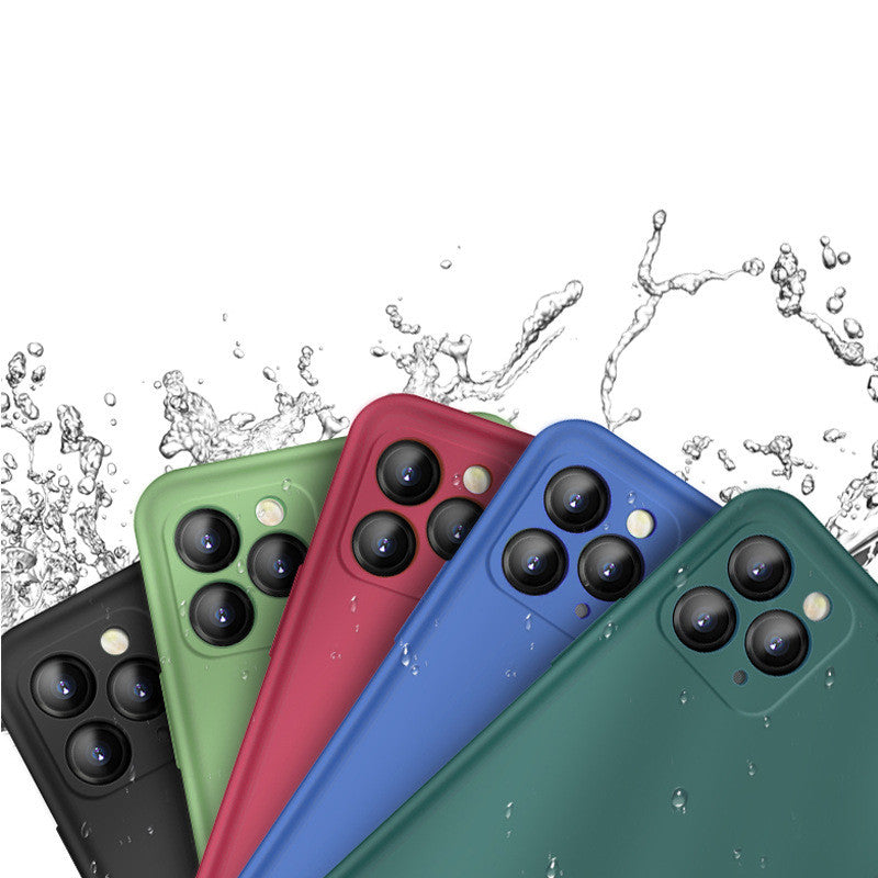 Boîtier de téléphone mobile en silicone liquide trou de précision