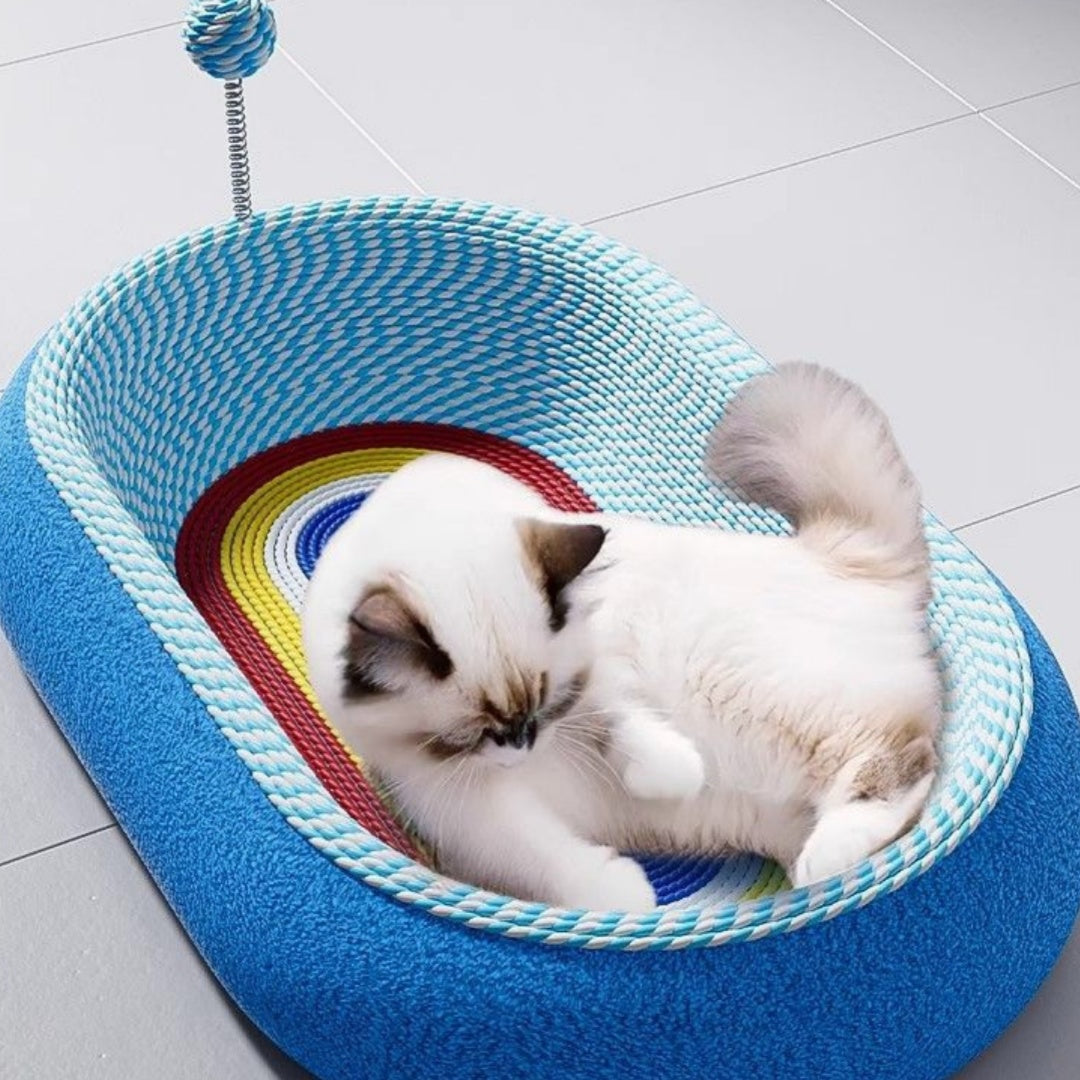 Cat Scratch Board Cat Nest Integrated Wear-resistant Non-chip Four Seasons Universal