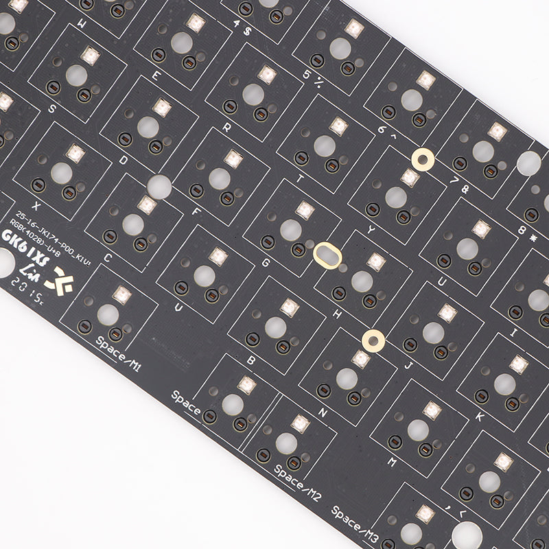 PCB carte mère câblé RGB clavier personnalisé
