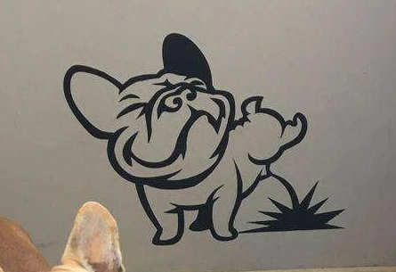 Autocollant Bulldog