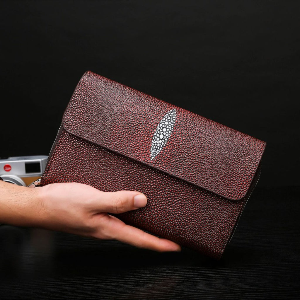 Sac de téléphone mobile à double couche pour hommes