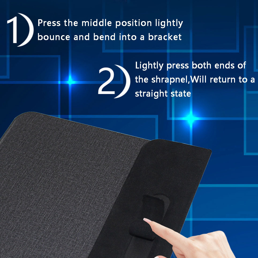2 In1 Support de charge sans fil de la souris Chargeur Support de charge antidérapant de la souris
