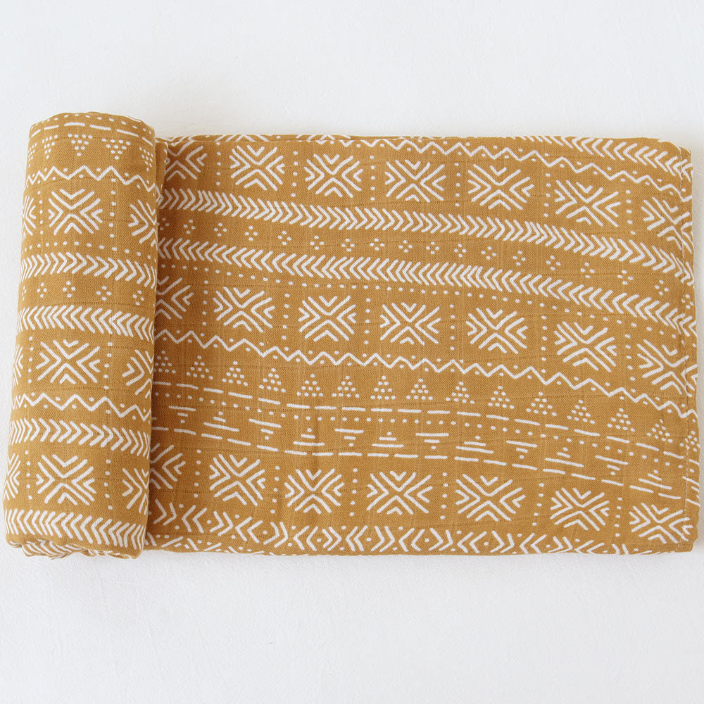 Couverture de matelas en coton de bambou Couverture de nouveau-né Baby Swadle Sac d'été