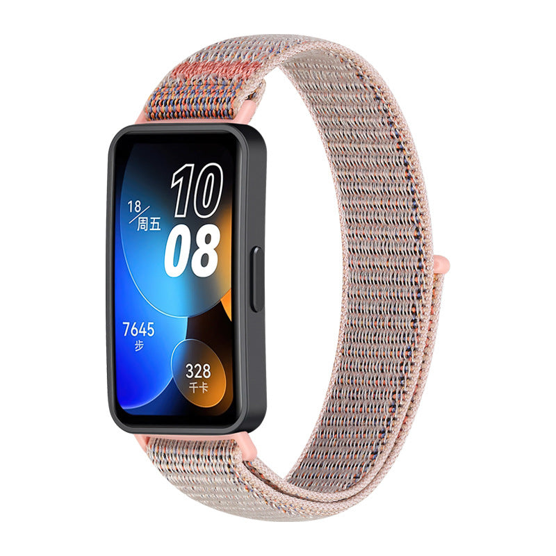 Bracelet velcro Nylon Loopback tout-match simple