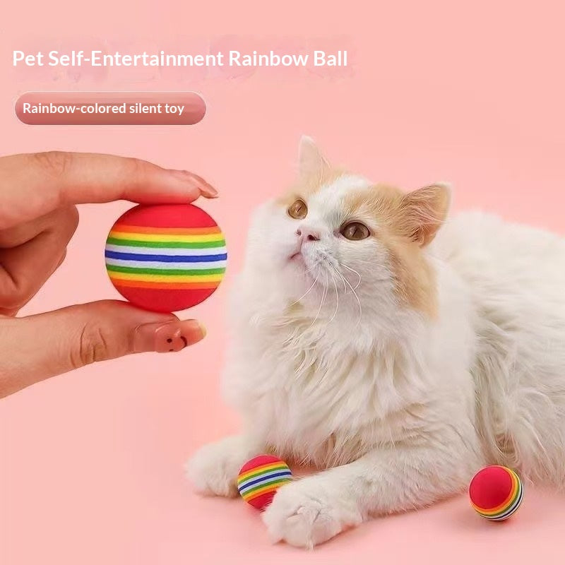 Balle d'auto-amusement pour les chats