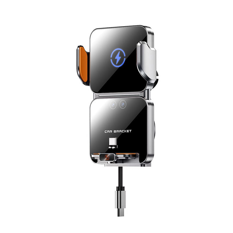 Support téléphonique de recharge ultra-rapide avec un montage d'aération spécifique à la voiture pour la navigation