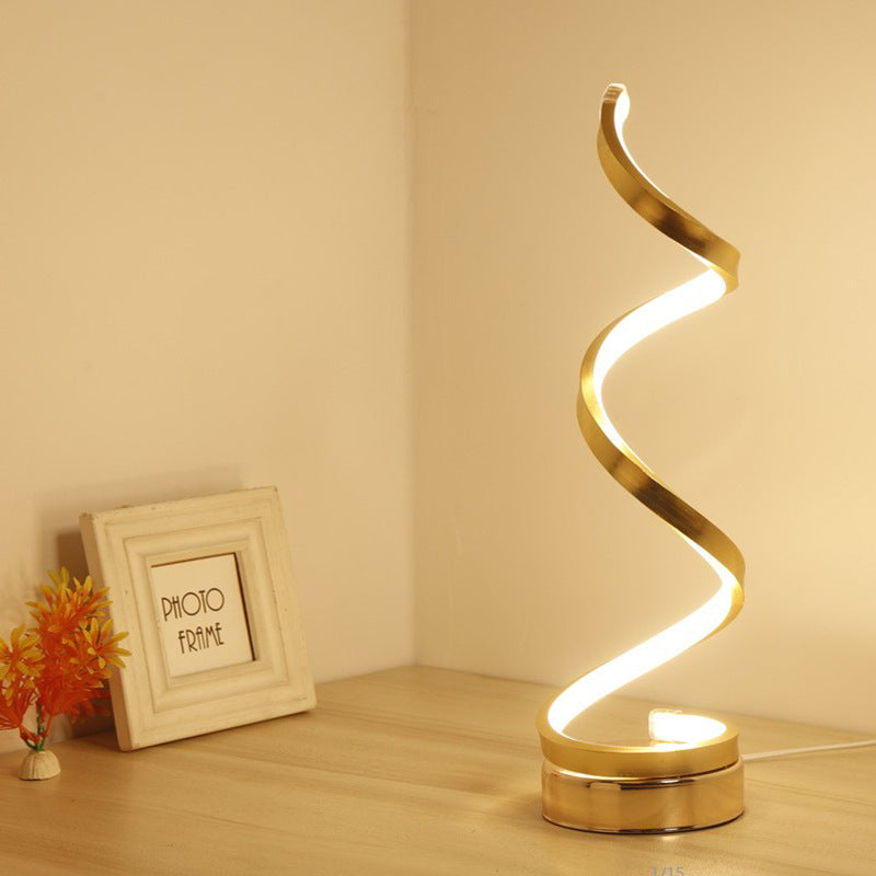 Lampe de table de chambre à coucher de protection des yeux led
