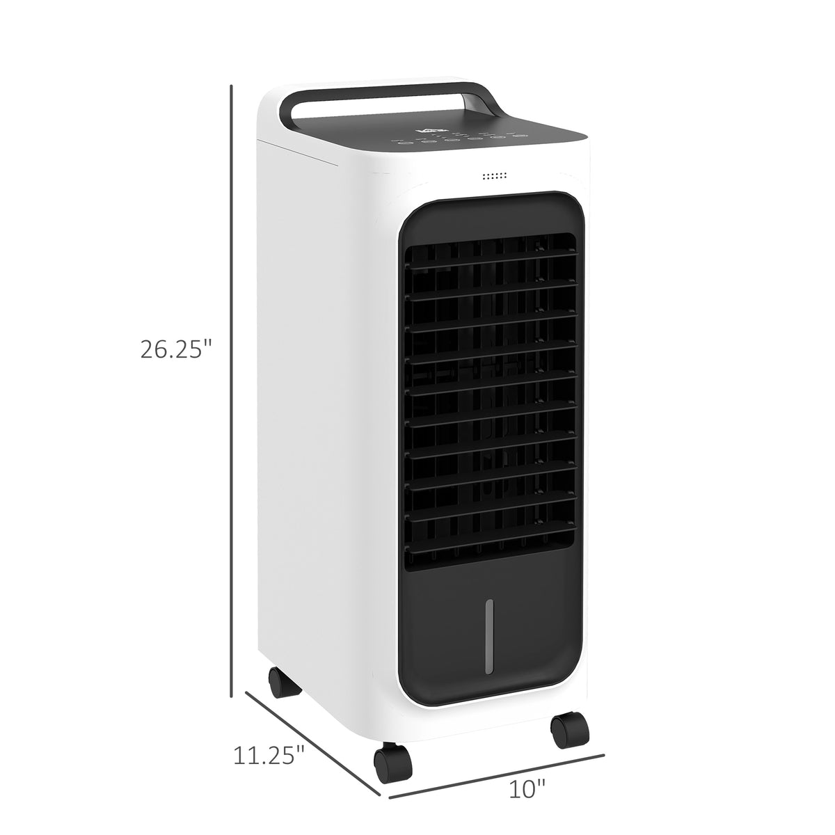 Refroidisseur d'air de chambre avec paquets de glace